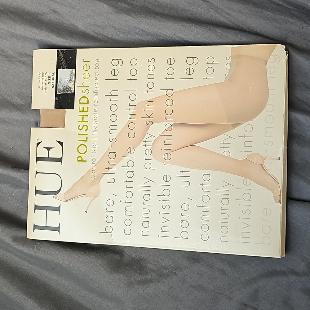 Hue brand new  pantyhose polished sheer